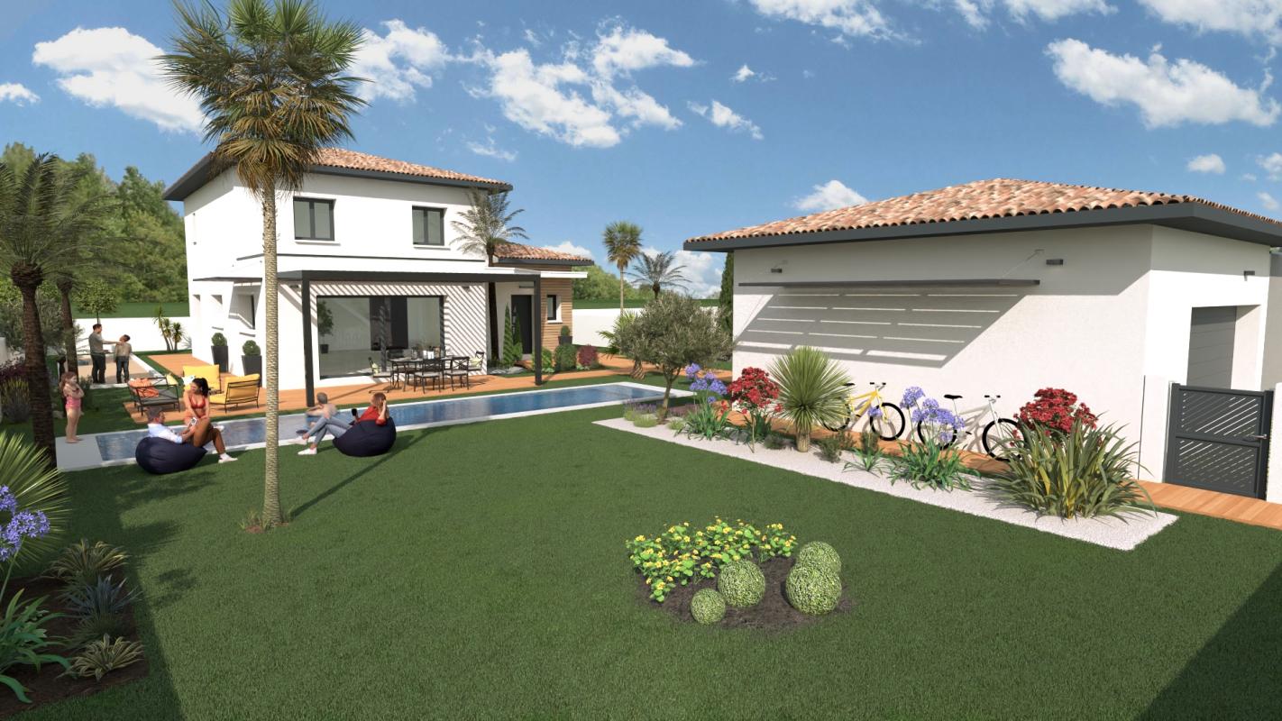 Annonce n°123NPCP13 - Magifique villa T5 4 faces proche Narbonne