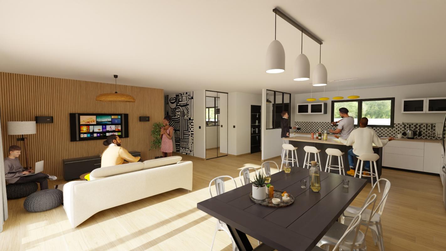 Annonce n°Carj0702 - Villa t4 PP à 800 de la plage