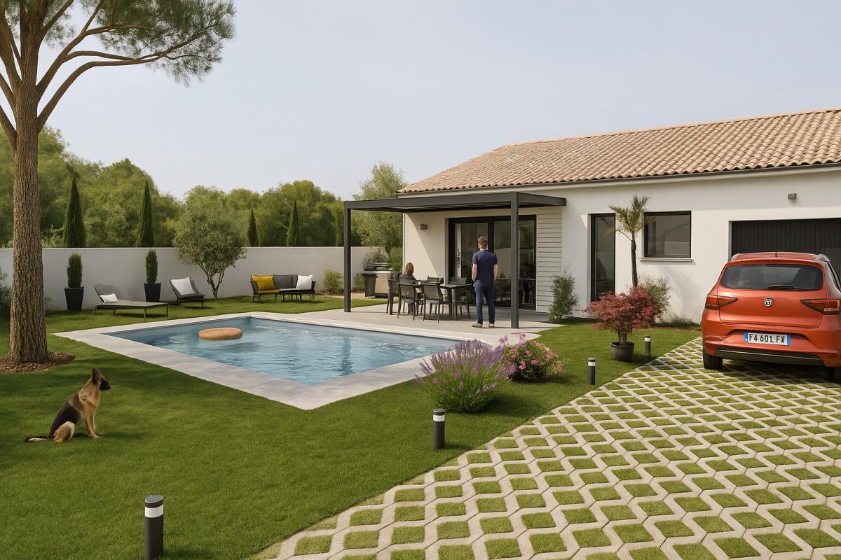 Annonce n°GA0611B - DEVENEZ PROPRIÉTAIRE À LÉZIGNAN-LA-CÈBE — ENTRE VILLE, CAMPAGNE ET LITTORAL !