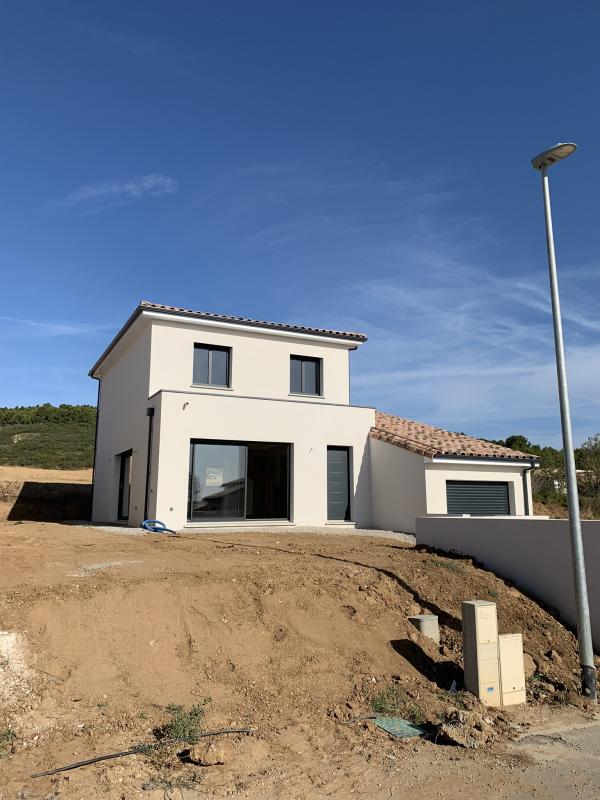 Annonce n°GA0803C - VENDRES - Terrain de 300m² avec maison neuve à bâtir à  étage de 90 m2, Hérault  !