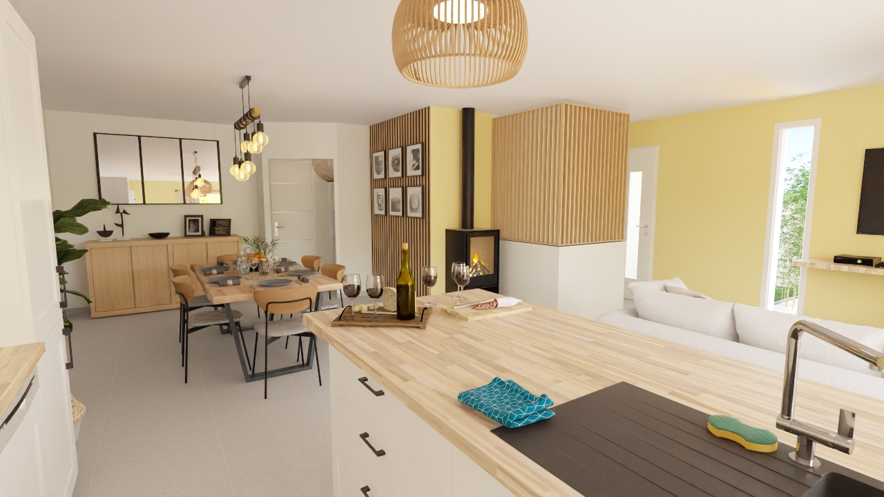 Annonce n°GA1010F - Vivez la douceur du Sud à Florensac — entre mer et étang, votre maison devient un havre familial