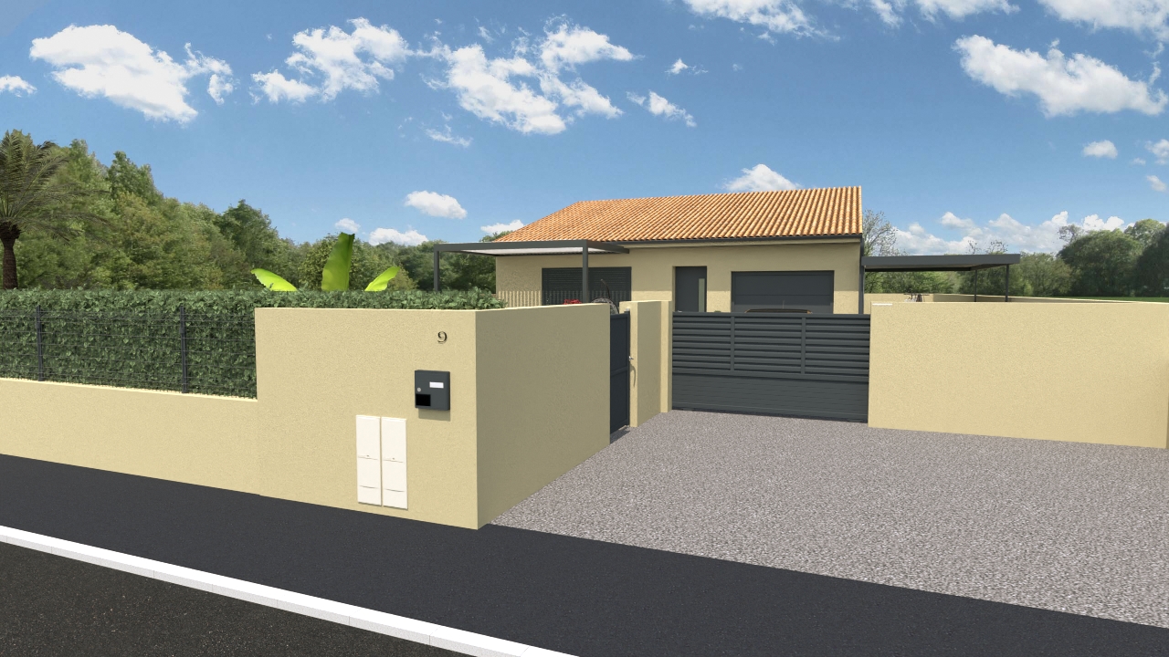 Annonce n°GA1010L - Puisserguier — Votre première maison dans un village plein de charme