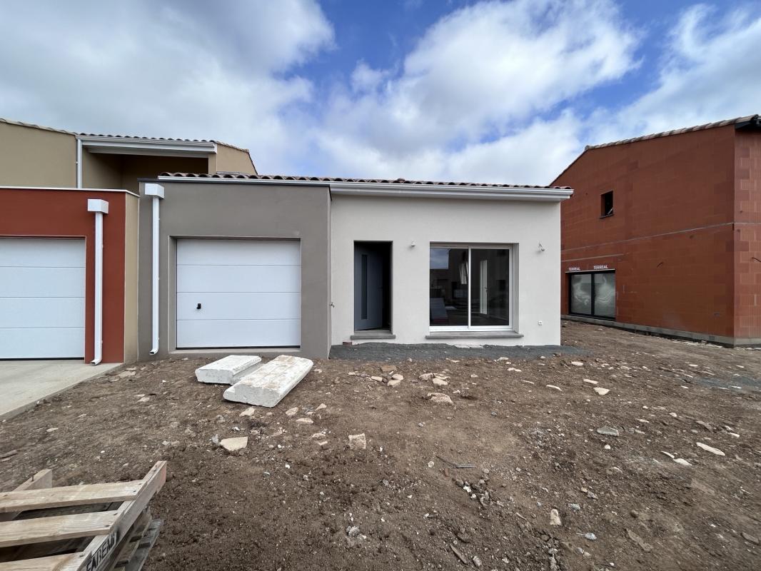 Annonce n°GA1104H - Portiragnes – Terrain de 250 m² avec maison neuve à bâtir de  plain-pied de 80 m2, Hérault