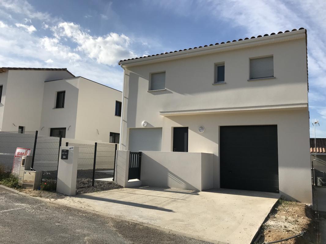 Annonce n°GA1104X - MONTAGNAC - Terrain de 250 m² avec maison neuve à étage de 80 m2, Hérault !