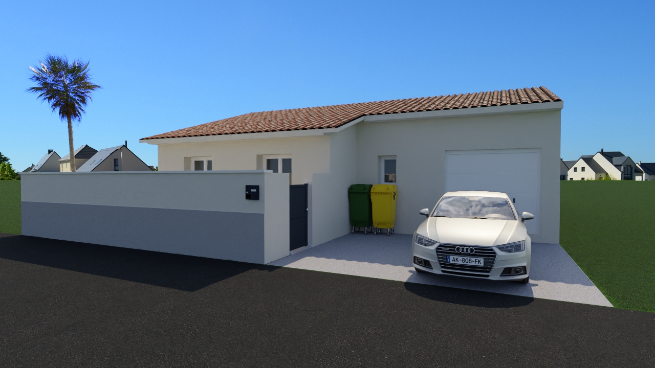 Annonce n°GA1505E - Votre cocon sur-mesure à bâtir sur 264 m² de terrain - Proche Mer !