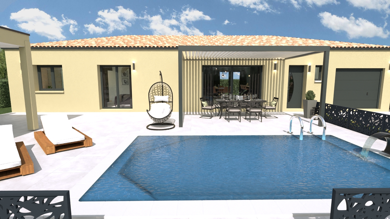 Annonce n°GA1505G - Votre cocon sur-mesure à bâtir sur 704 m²!