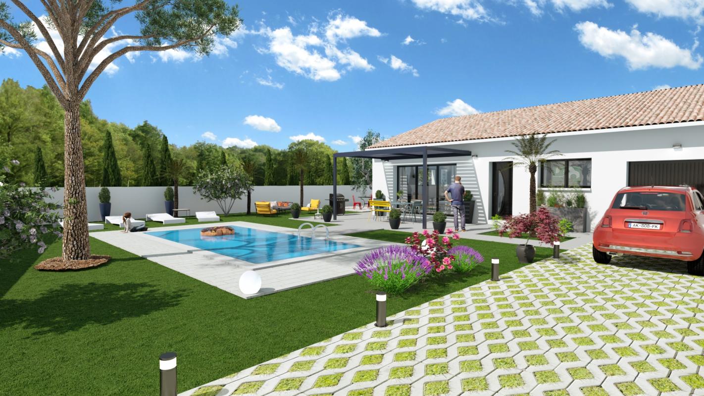 Annonce n°GA1505H - Votre cocon sur-mesure à bâtir sur 305m² de terrain !!