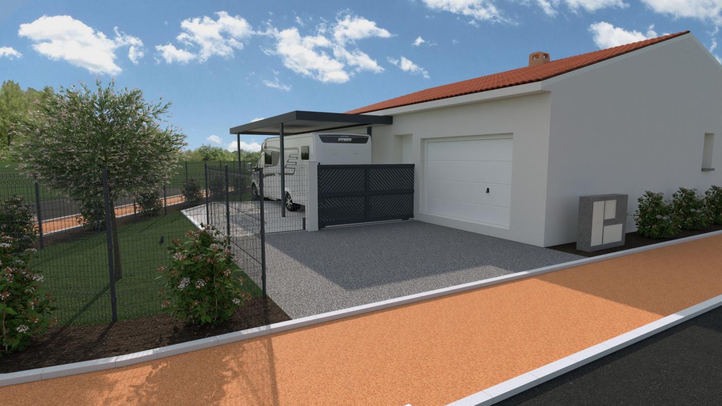 Annonce n°GA1704L - Maison neuve à bâtir- 72 m² sur 328 m² de terrain à Lespignan ! -RETOUR DU PTZ-