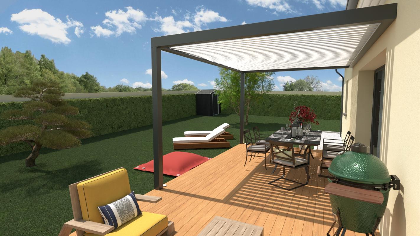 Annonce n°GA2805A - Votre cocon sur-mesure à bâtir sur 450 m² de terrain, c