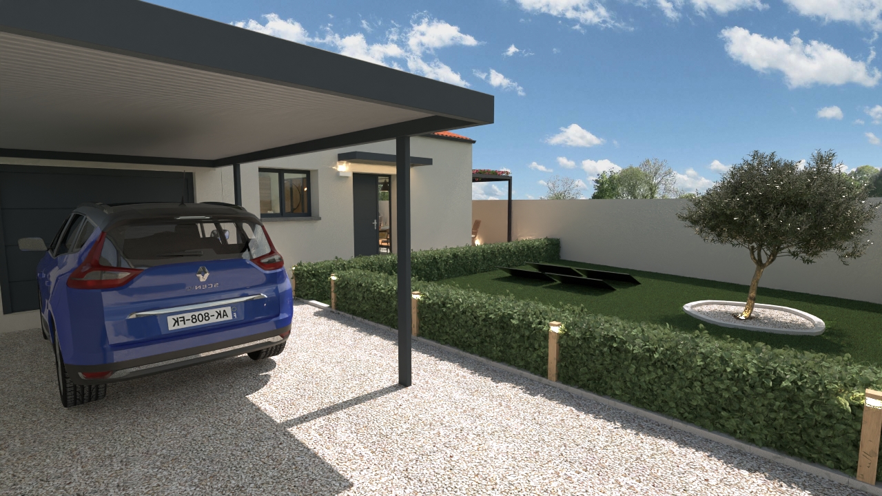 Annonce n°GA2805B - Votre cocon sur-mesure à bâtir sur 472 m² de terrain, c