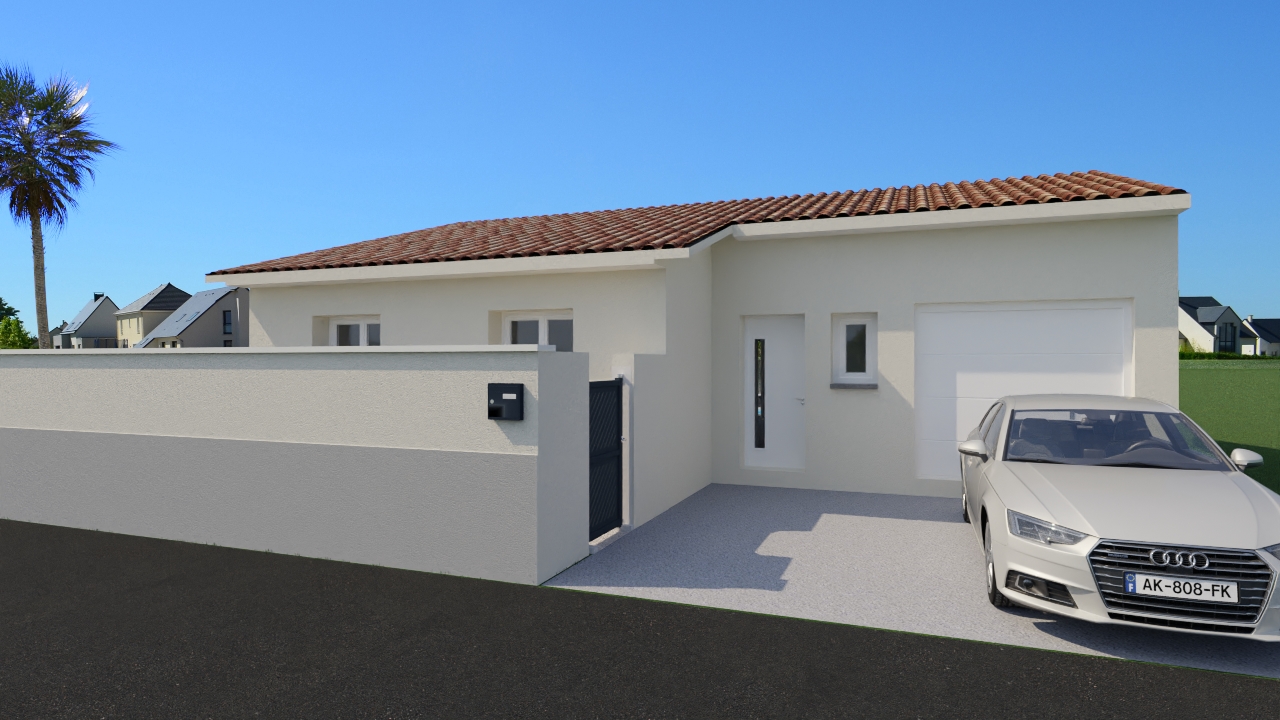 Annonce n°GA2805D - Votre cocon sur-mesure à bâtir sur 330 m² de terrain, c