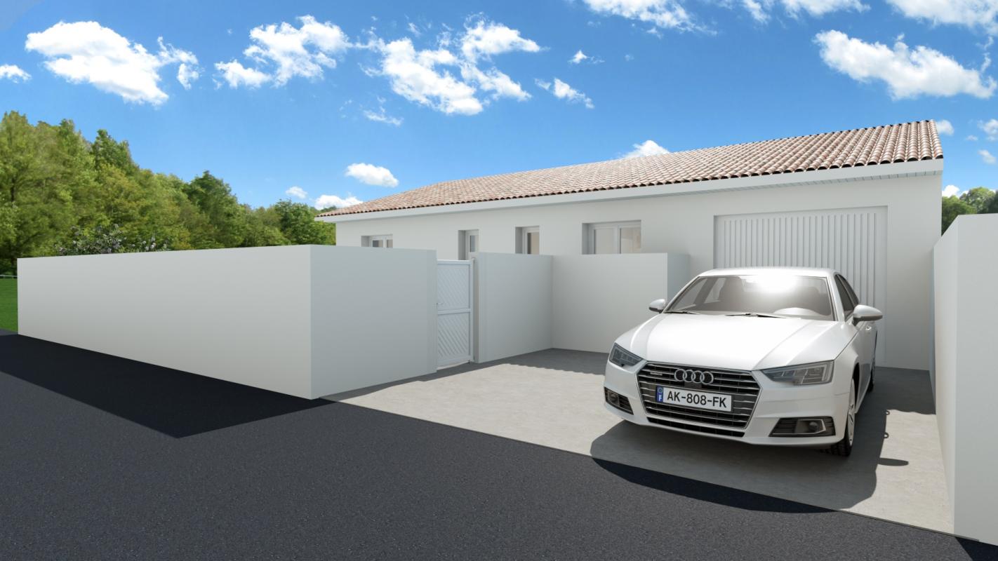 Annonce n°GA2805E - Votre cocon sur-mesure à bâtir sur 331 m² de terrain, c
