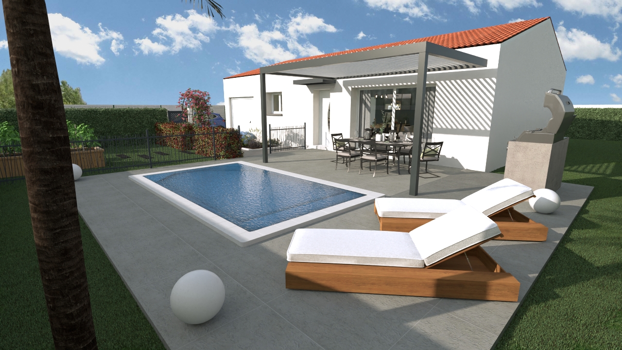 Annonce n°GA2805L - Votre cocon sur-mesure à bâtir sur 278 m² de terrain, c
