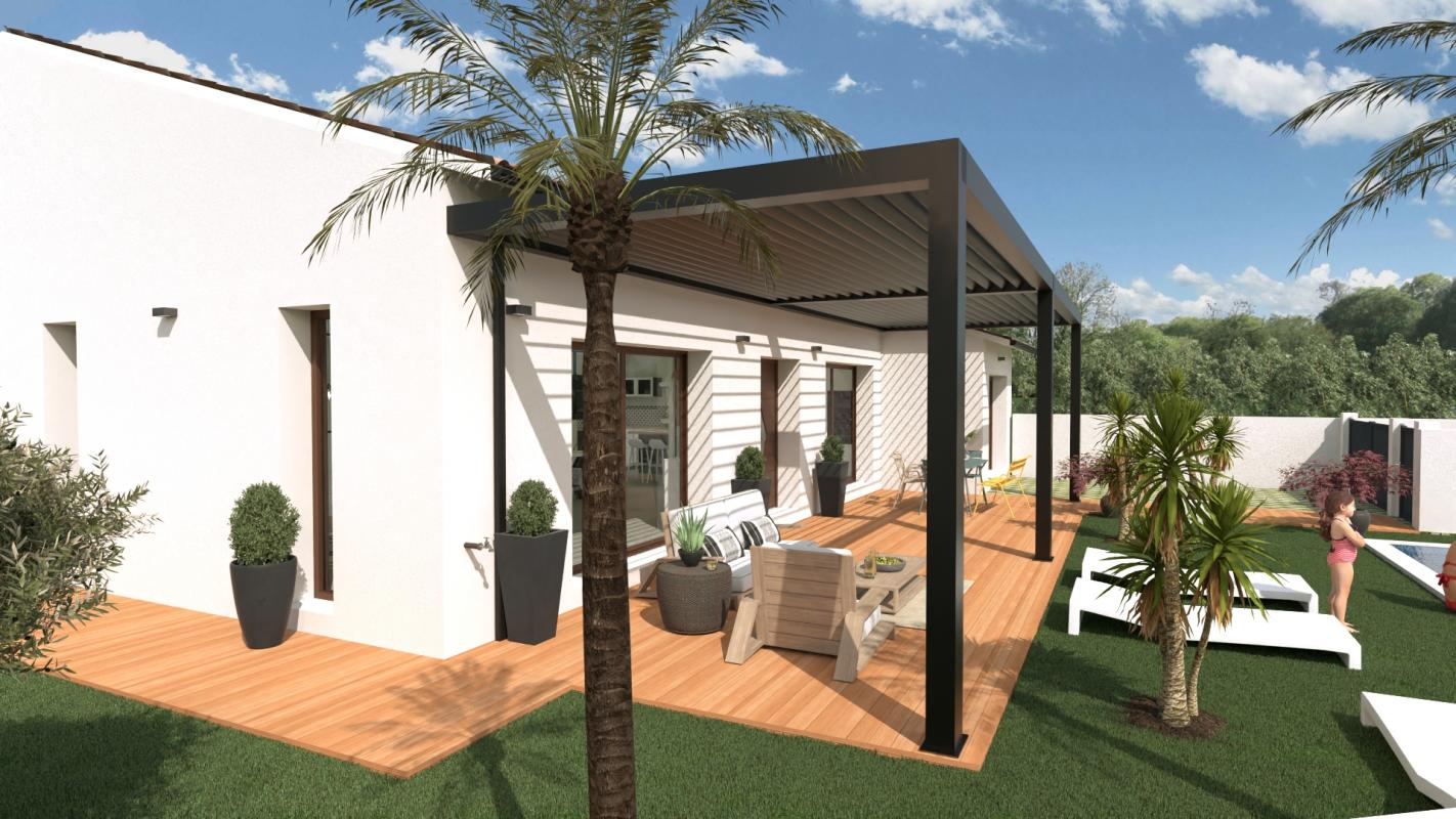 Annonce n°Nij1313 - Villa T3 à 800m de la plage