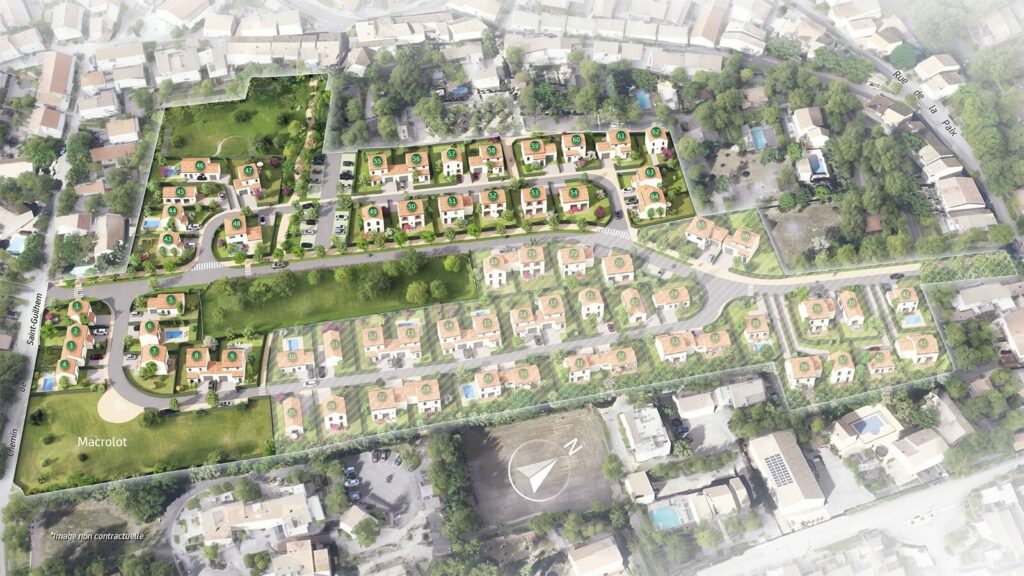 maison neuve en lotissement 